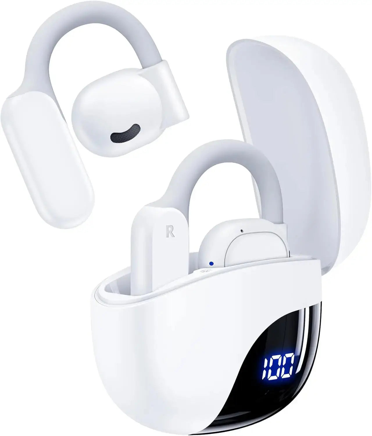 Professional AI Translator Earbuds - 164 Languages, 80 Hours of Wireless Clarity - Lxvox
