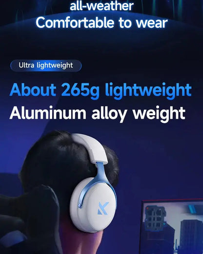 Professional Wireless Gaming Headset - TOPSPEED 7.1, 4-Mode with AI Mic - Lxvox
