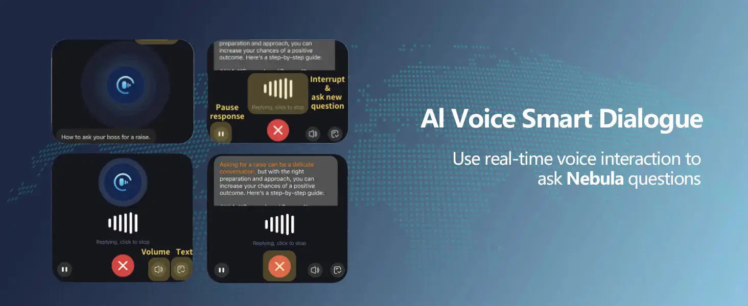 Professional AI Translator Earbuds for Effortless Communication | 164 Languages, 80 Hours Battery Life - Lxvox