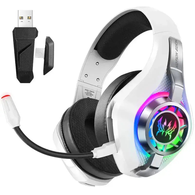 Professional 2.4G Wireless Gaming Headset - 20ms, 7.1 Surround - Lxvox