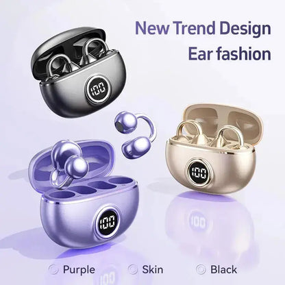 Professional Open-Ear Bluetooth Earbuds - 14.2mm, Bluetooth 5.4 - Lxvox
