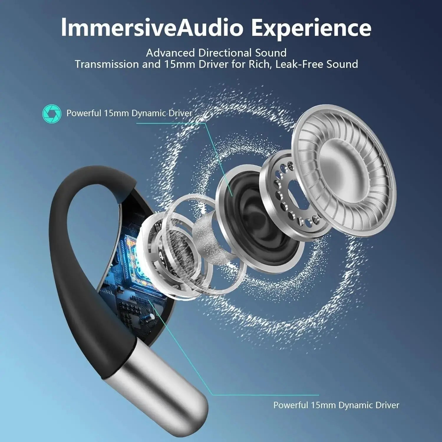 Professional AI Translator Earbuds for Effortless Communication | 164 Languages, 80 Hours Battery Life - Lxvox