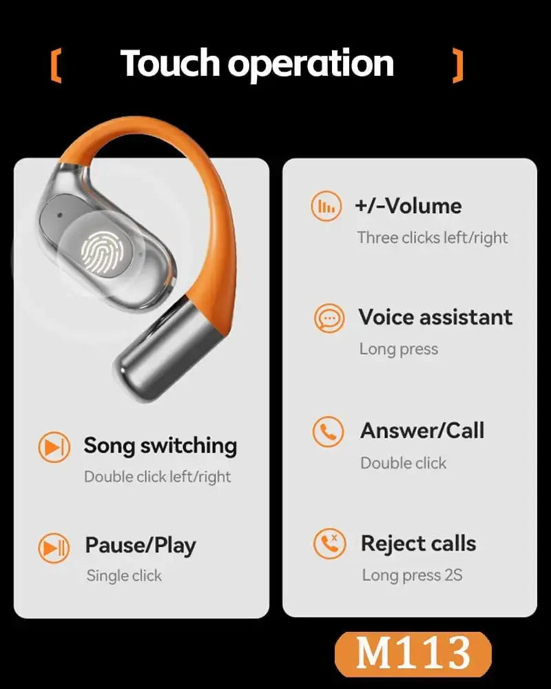AI Translator Earbuds - 144 Languages Support with 60H Battery Life - Lxvox