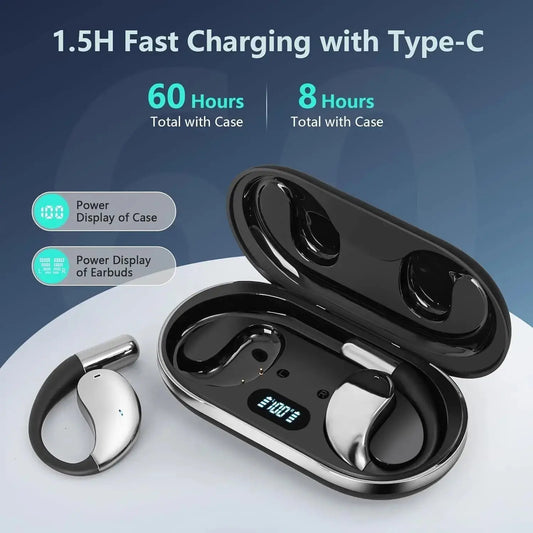 Professional AI Translator Earbuds for Effortless Communication | 164 Languages, 80 Hours Battery Life - Lxvox