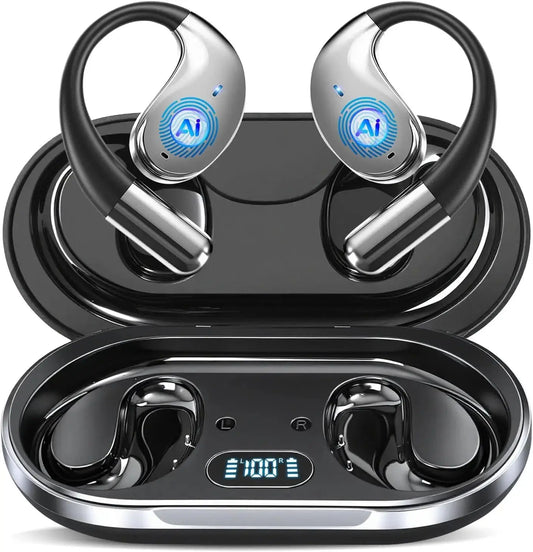 Professional AI Translator Earbuds for Effortless Communication | 164 Languages, 80 Hours Battery Life - Lxvox