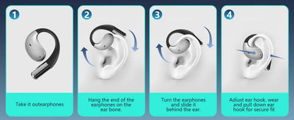 Professional AI Translator Earbuds for Effortless Communication | 164 Languages, 80 Hours Battery Life - Lxvox