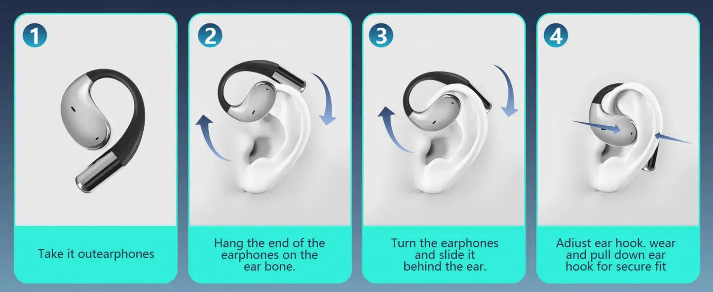 Professional AI Translator Earbuds for Effortless Communication | 164 Languages, 80 Hours Battery Life - Lxvox