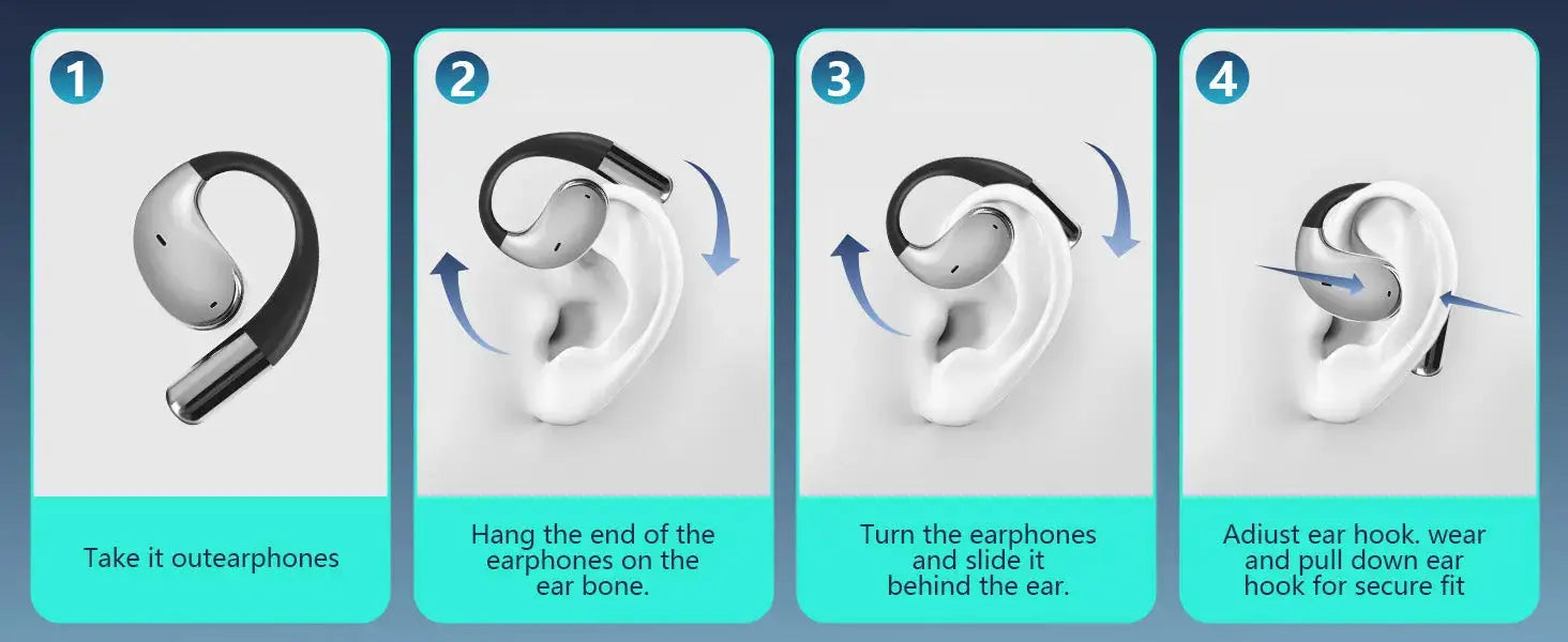 Professional AI Translator Earbuds for Effortless Communication | 164 Languages, 80 Hours Battery Life - Lxvox