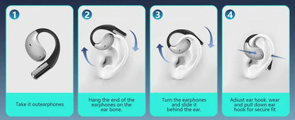 Professional AI Translator Earbuds for Effortless Communication | 164 Languages, 80 Hours Battery Life - Lxvox
