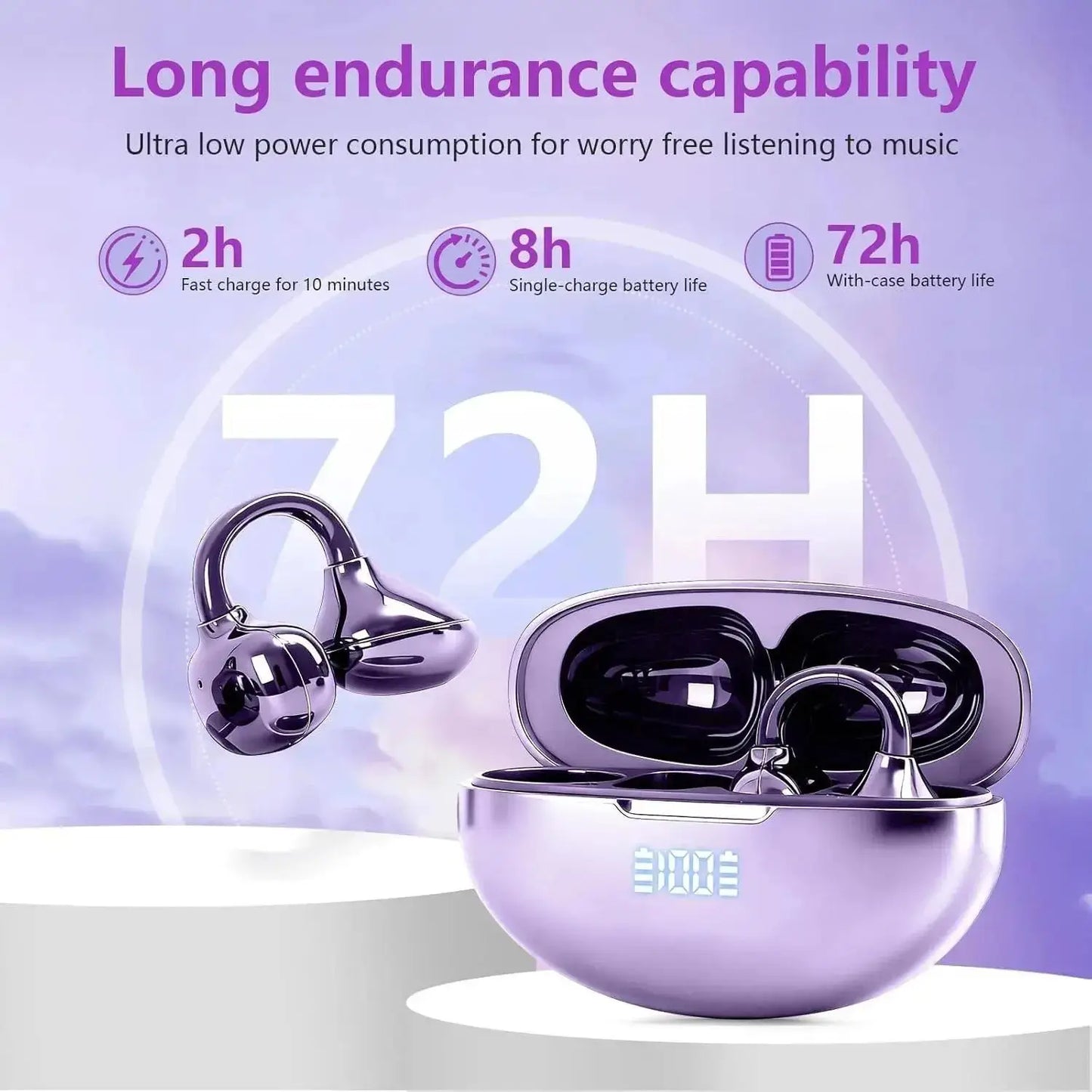 Sleek True Wireless Earbuds - Lxvox