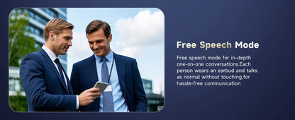 Professional AI Translator Earbuds - 188 Languages, 36H Battery Life - Lxvox