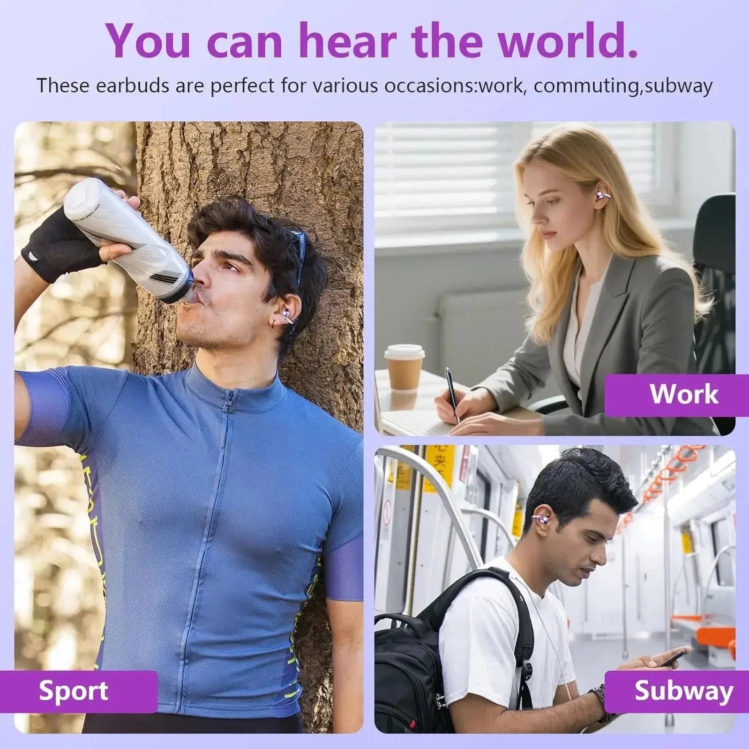 Sleek True Wireless Earbuds - Lxvox