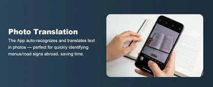 Professional AI Chip Translator Earbuds - App-Free, 60H, BT 6.0 - Lxvox