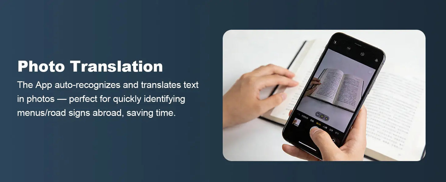 Professional AI Chip Translator Earbuds - App-Free, 60H, BT 6.0 - Lxvox
