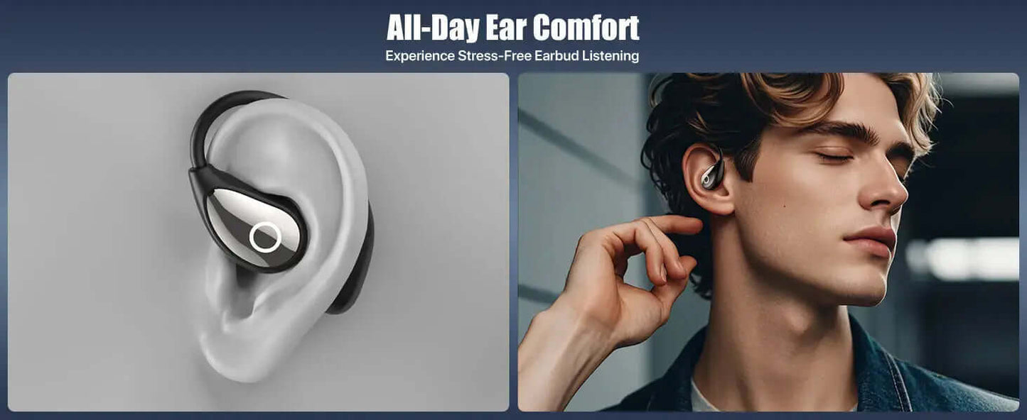 Professional AI Translator Earbuds - 164 Lang, Audio Video Call - Lxvox