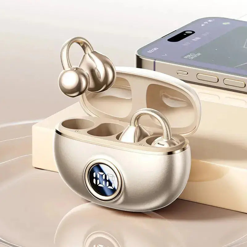 Professional Open-Ear Bluetooth Earbuds - 14.2mm, Bluetooth 5.4 - Lxvox