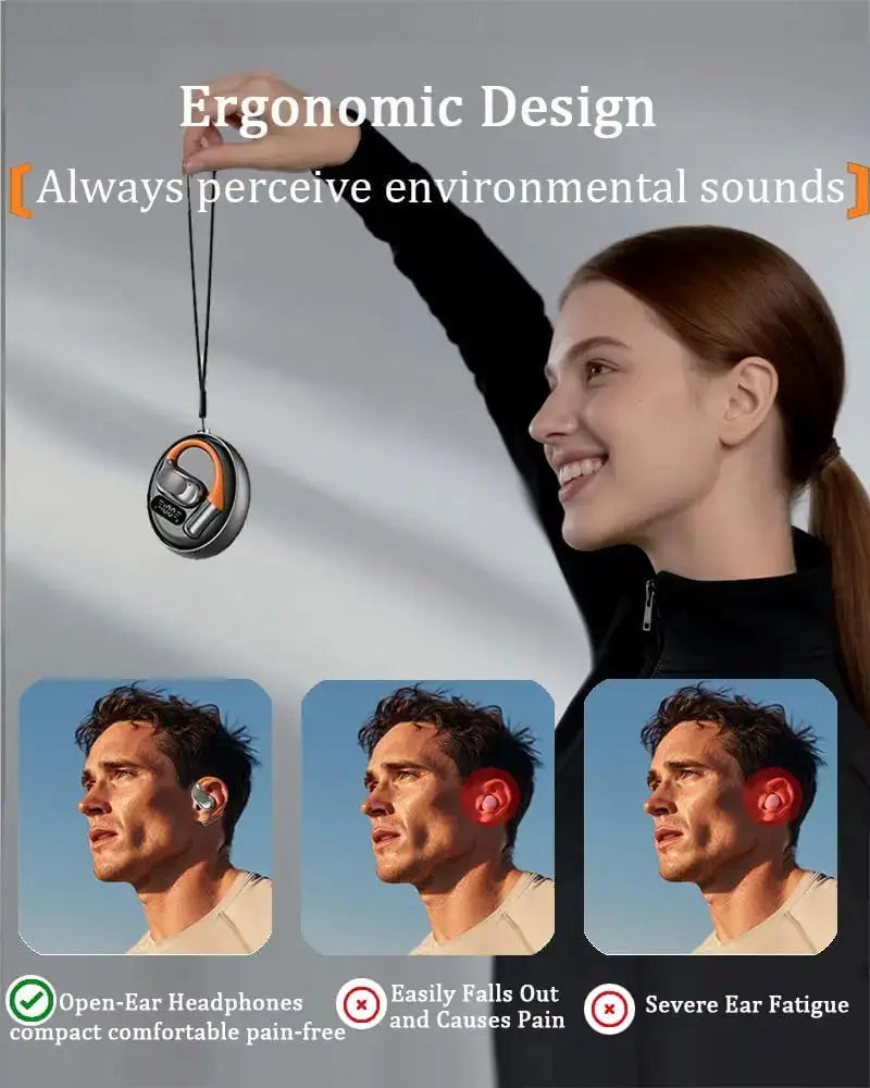 AI Translator Earbuds - 144 Languages Support with 60H Battery Life - Lxvox